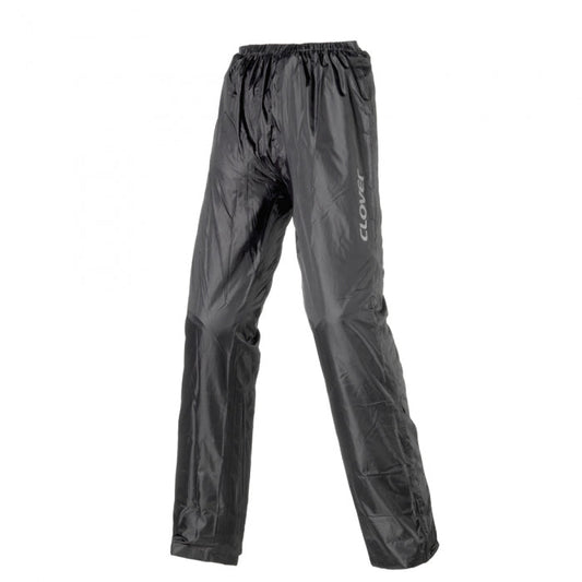 Pantaloni antipioggia Clover Wet-Pants Pro Nero