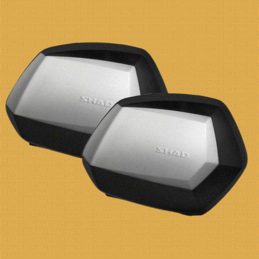 Coppia valigie laterali plastica e alluminio Shad SH35