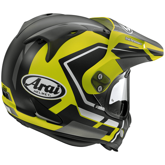 Casco Arai Tour X - 4 Detour - 2 giallo fluo - Moto Adventure