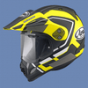 Casco Arai Tour X - 4 Detour - 2 giallo fluo - Moto Adventure
