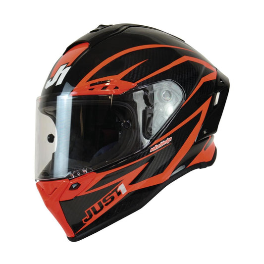 Casco Integrale Just1 J - GPR CYBER RED CARBON GLOSS ECE2206 - Moto Adventure