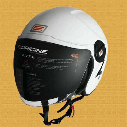 Casco Jet Origine Alpha bianco - Moto Adventure