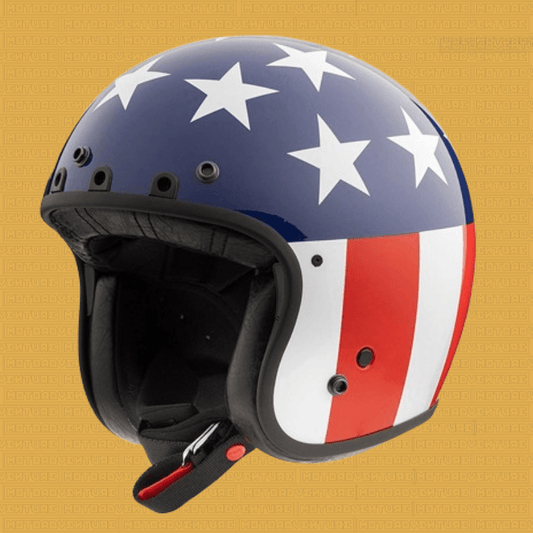 Casco jet Simpson Chopper - Moto Adventure
