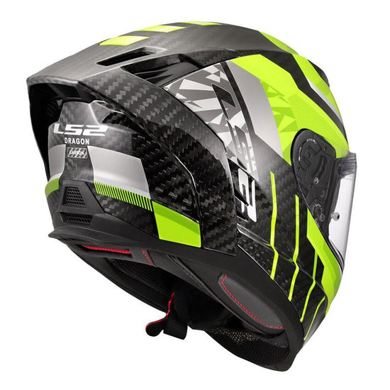 Casco LS2 FF807 Dragon Carbon - Moto Adventure