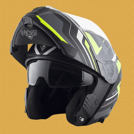 Casco Modulare Nos NS - 15F Fibra - Moto Adventure