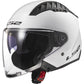 Casco jet LS2 OF600 COPTER bianco