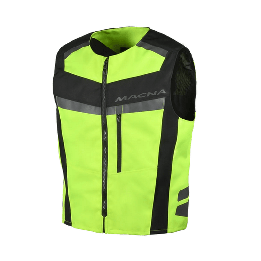 Gilet alta visibilità Macna Vision 4 All plus 2.0 giallo fluo - Moto Adventure