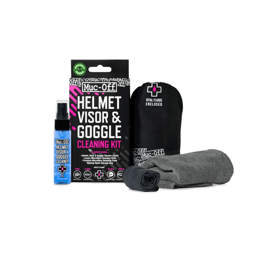 Kit pulica casco + visiera/maschera Muc Off - Moto Adventure