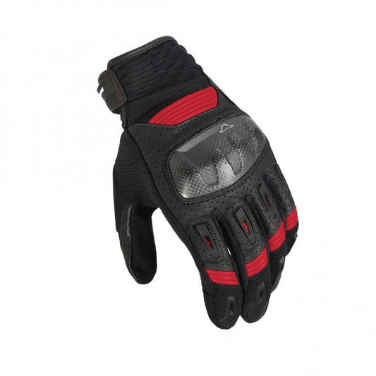 Guanti moto pelle e tessuto Macna Rime - Moto Adventure