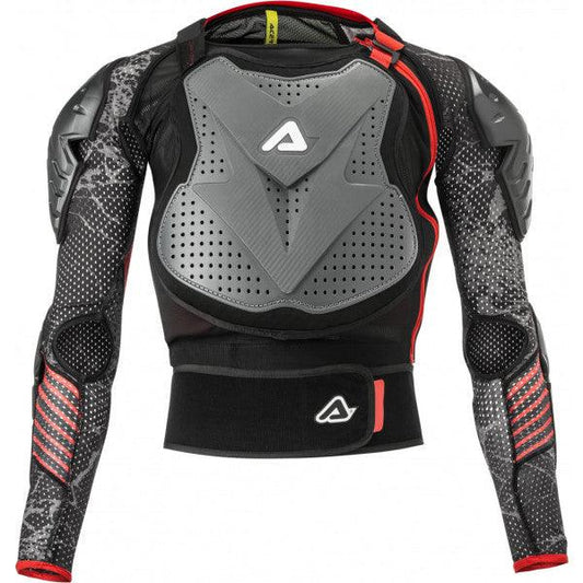 Pettorina cross completa Acerbis Scudo CE 3.0 Grigio - Moto Adventure