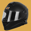 Casco modulare Origine Delta BT con Interfono Nero opaco