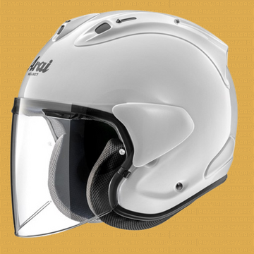 Casco jet Arai SZ-R Vas Evo Diamond white