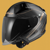 Casco jet LS2 Infinity 2 OF603 Carbon