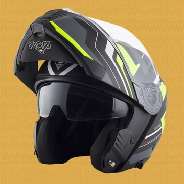 Casco Modulare Nos NS-15F Fibra