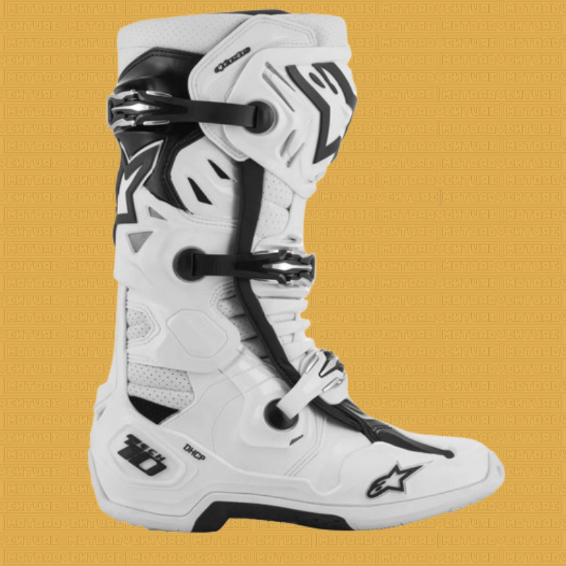 Stivali Cross Alpinestars TECH 10 - Bianco