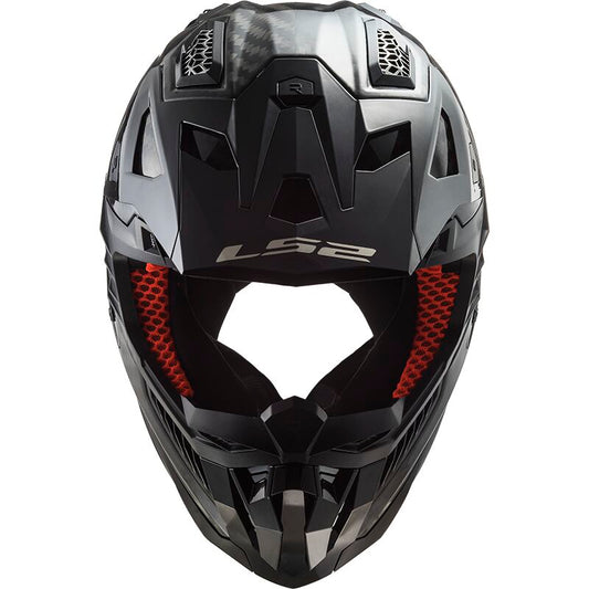 Casco Cross enduro LS2 MX703 C X-FORCE PRO FIM MATT CARBON