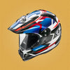 Casco Arai Tour X-4 Depart blu metallic