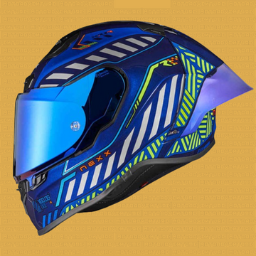 Casco integrale NEXX X.R3R Out Brake Indigo Blu