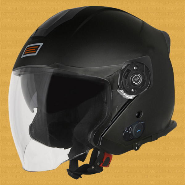 Casco jet Origine Palio 2.0 BT con Interfono ECE2206 Nero opaco – Moto  Adventure