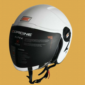 Casco Jet Origine Alpha bianco