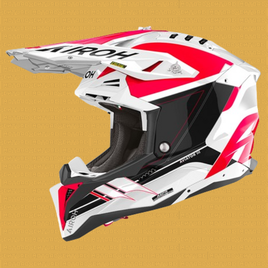 Casco cross enduro Airoh Aviator 3 Saber