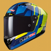 Casco integrale LS2 FF805 THUNDER Carbon ECE2206 Gas giallo blu