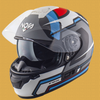 Casco integrale NOS NS-7F in fibra