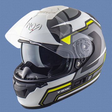 Casco integrale NOS NS-7F in fibra