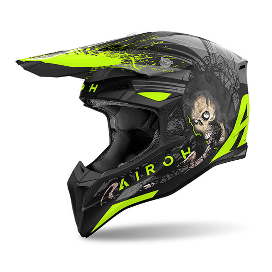 Casco Airoh Wraaap Darkness Matt