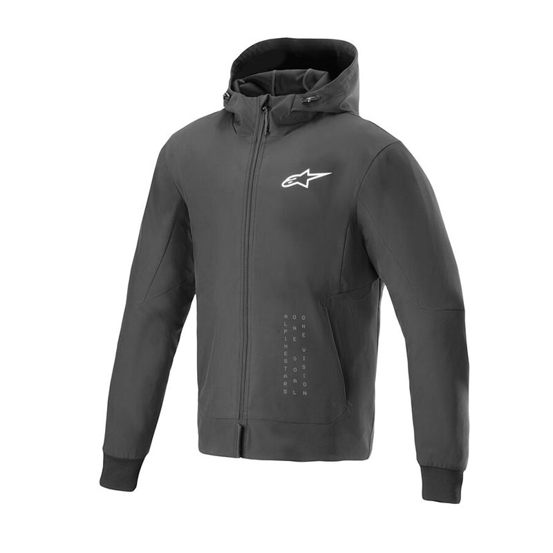 Giubbotto Alpinestars Radium Tech Hoodie nero