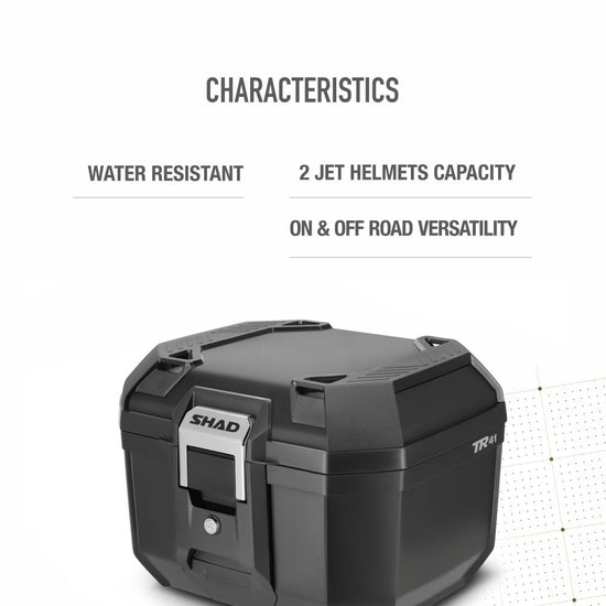 Bauletto Shad TR41 TERRA - Moto Adventure