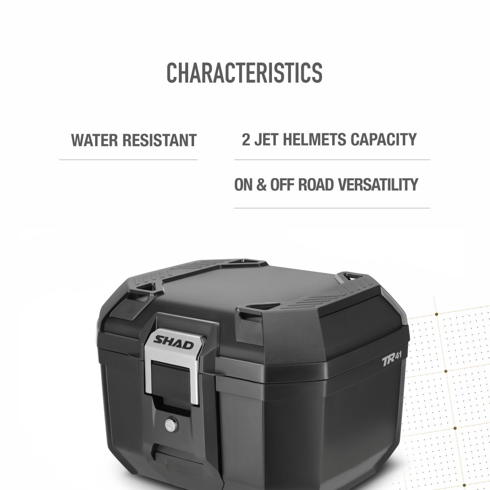 Bauletto Shad TR41 TERRA - Moto Adventure