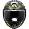 Casco Advant X Carbon ECE2206 Future Giallo Nero - Moto Adventure