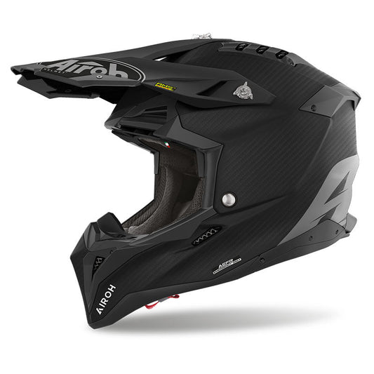 Casco Airoh Aviator 3 Carbon opaco - Moto Adventure