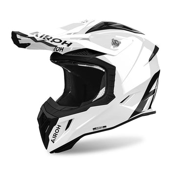 Casco Airoh Aviator Ace 2 Color White Gloss - Moto Adventure