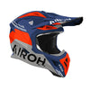 Casco Airoh Aviator Ace 2 Fury Cerulean Gloss - Moto Adventure