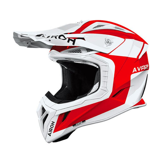 Casco Airoh Aviator Ace 2 Iron Red Gloss - Moto Adventure