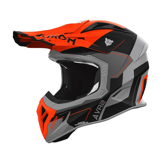 Casco Airoh Aviator Ace 2 Shield Orange Matt - Moto Adventure