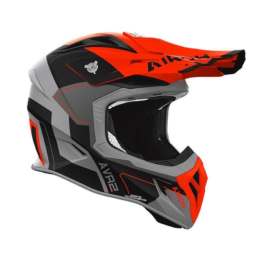Casco Airoh Aviator Ace 2 Shield Orange Matt - Moto Adventure