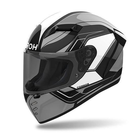 Casco Airoh Connor Dunk Black Gloss - Moto Adventure