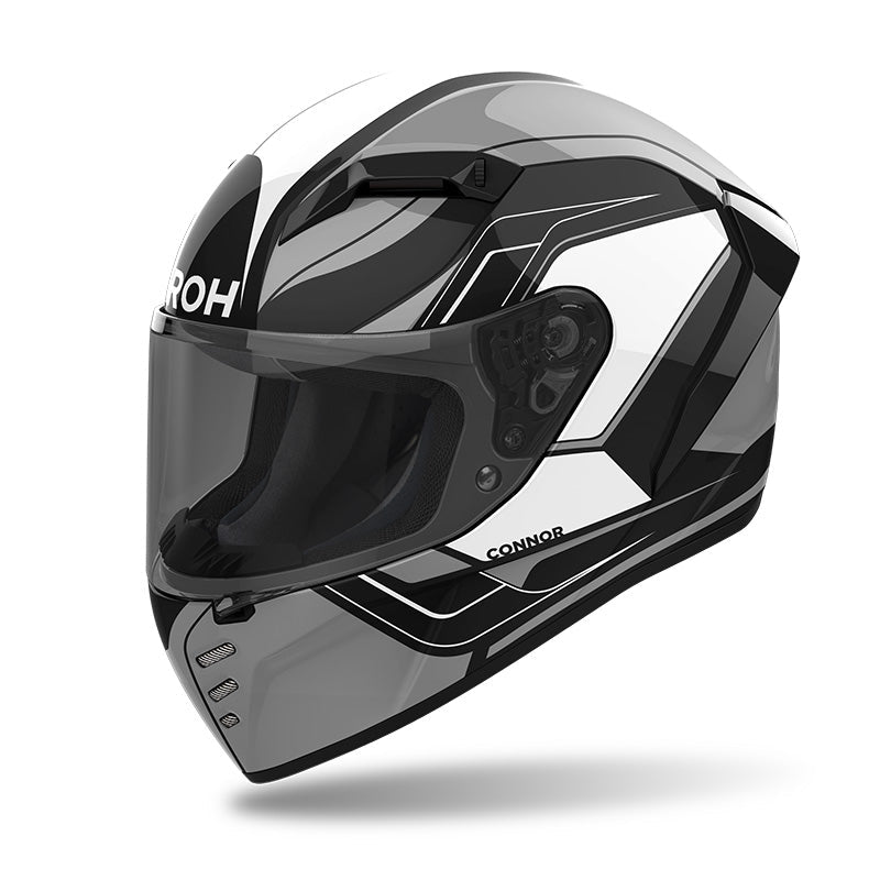 Casco Airoh Connor Dunk Black Gloss - Moto Adventure