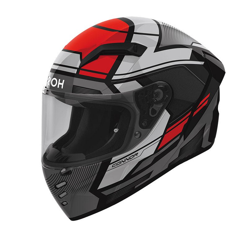 Casco Airoh Connor Ego Red Gloss - Moto Adventure