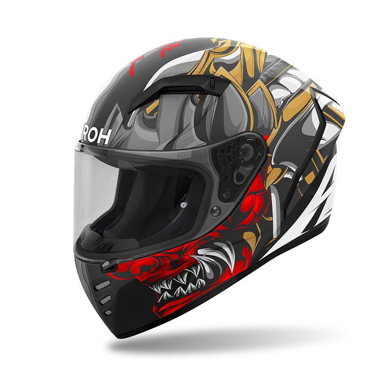 Casco Airoh Connor Samurai Matt - Moto Adventure