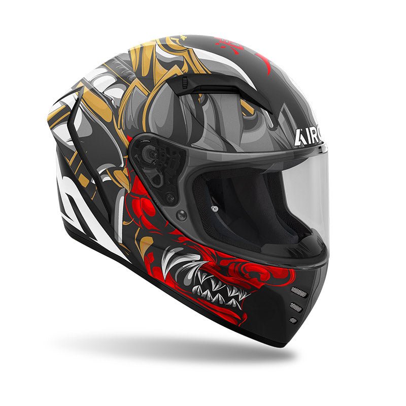 Casco Airoh Connor Samurai Matt - Moto Adventure