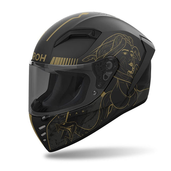 Casco Airoh Connor Titan Matt - Moto Adventure