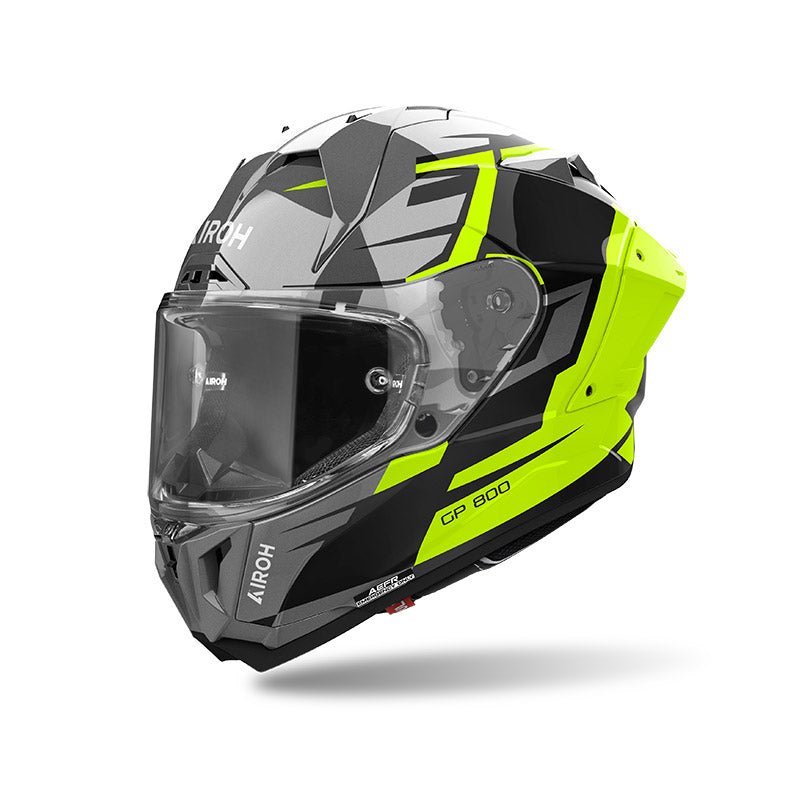 Casco Airoh GP 800 Master Yellow Gloss - Moto Adventure