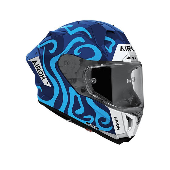 Casco Airoh GP 800 Swain Blue Gloss - Moto Adventure