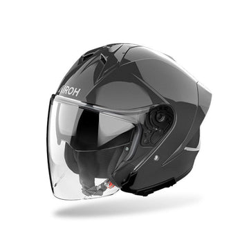 Casco Airoh H21 Color Dark Grey Gloss - Moto Adventure