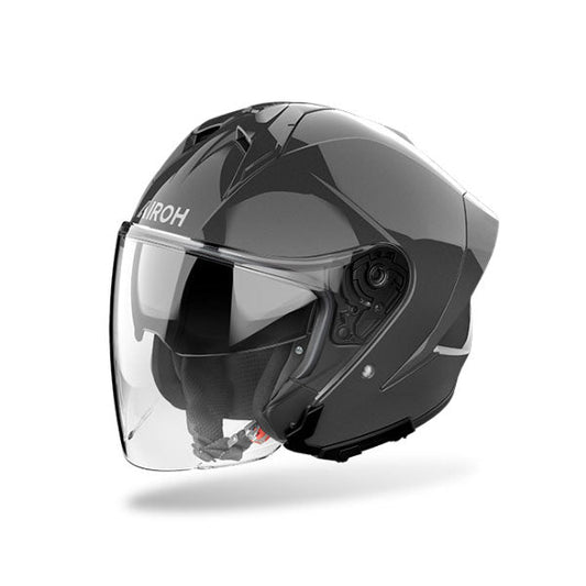 Casco Airoh H21 Color Dark Grey Gloss - Moto Adventure