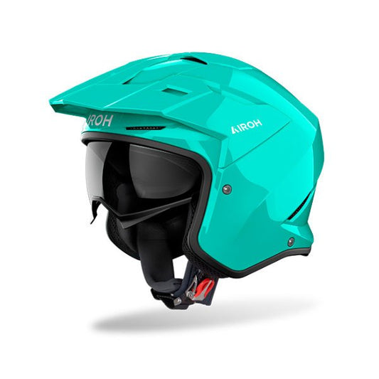 Casco Airoh Kombakt Color aquamarine Gloss - Moto Adventure